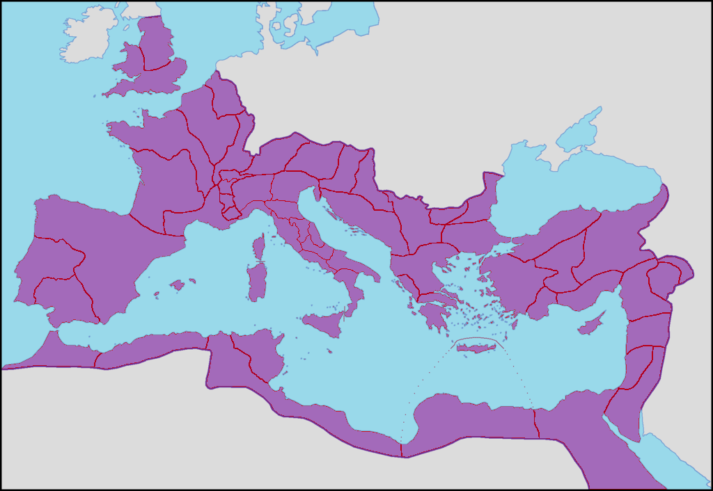 Map of Roman Empire